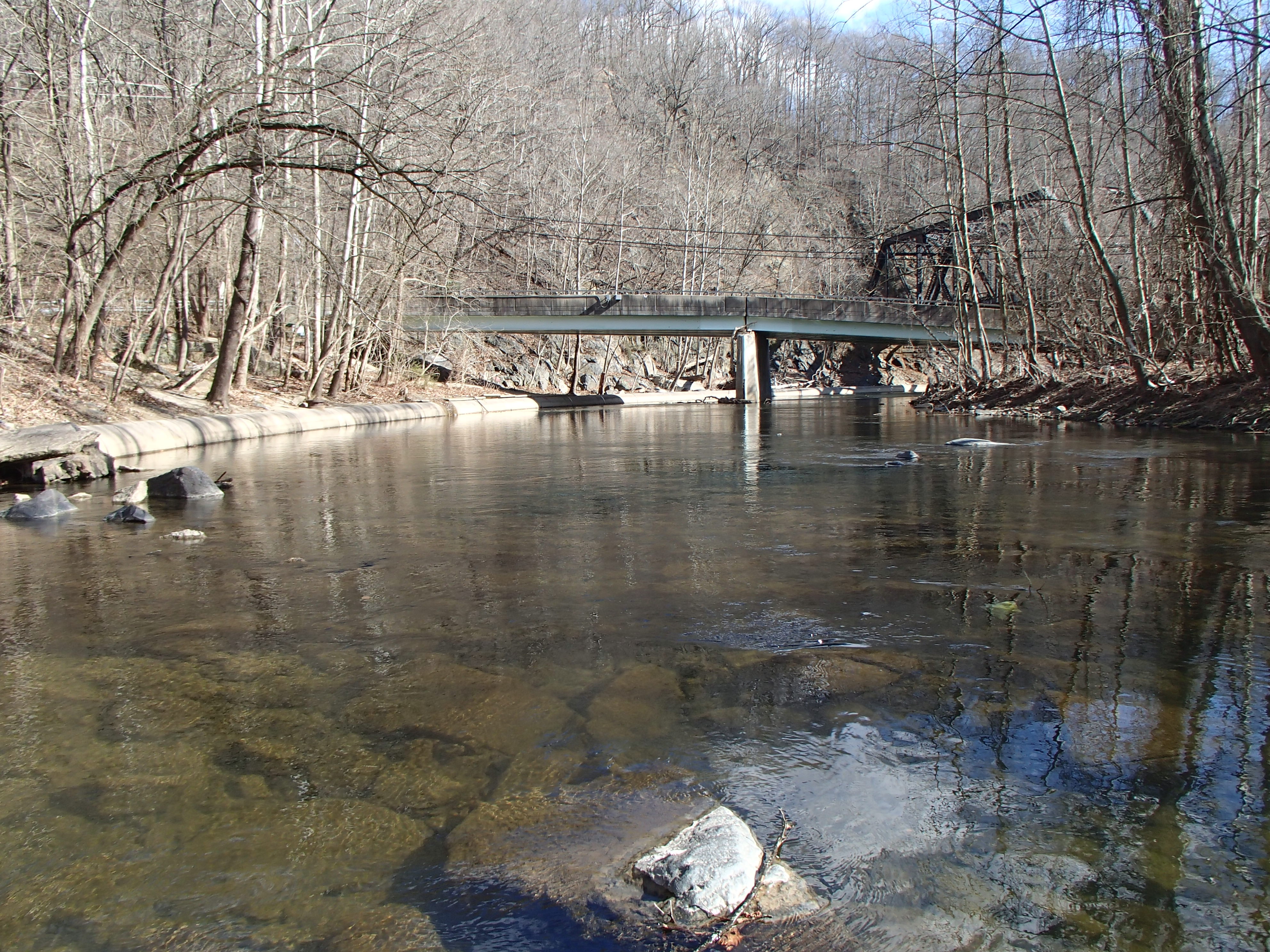 Field photo showing stream conditions at site PATL-B06-X-2017-MidpointLookingDownstream