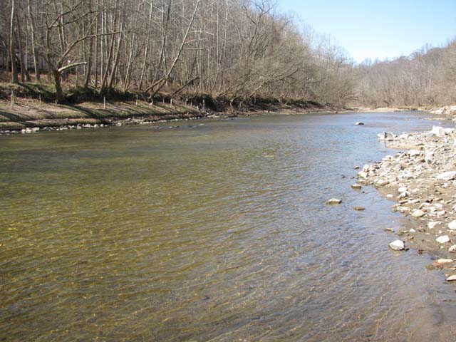 Field photo showing stream conditions at site PATL-B08-X-2012-1