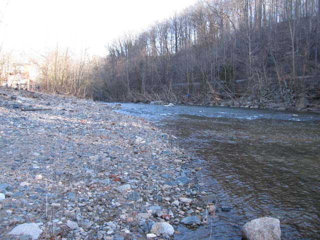 Field photo showing stream conditions at site PATL-B08-X-2013-2