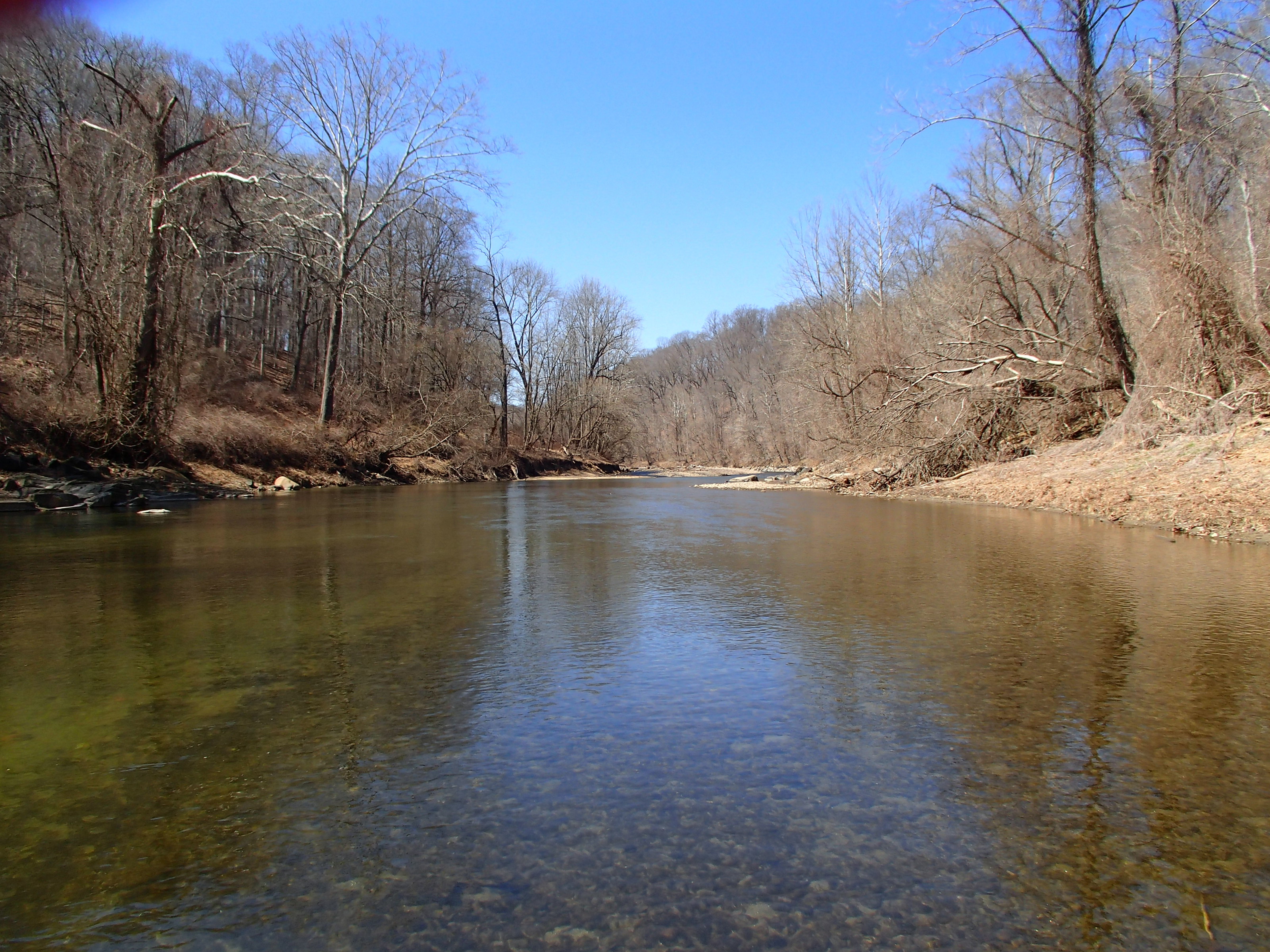 Field photo showing stream conditions at site PATL-B09-X-2014-1