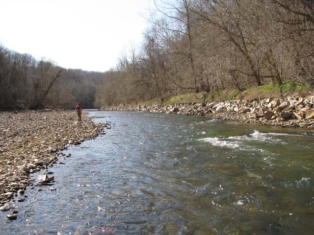 Field photo showing stream conditions at site PATL-B10-X-2012-1