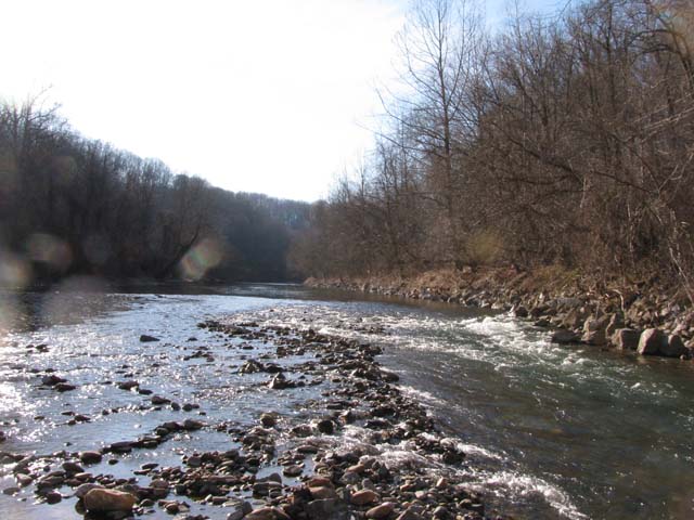 Field photo showing stream conditions at site PATL-B10-X-2013-1
