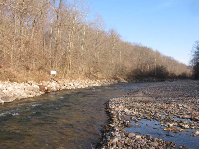 Field photo showing stream conditions at site PATL-B10-X-2013-2