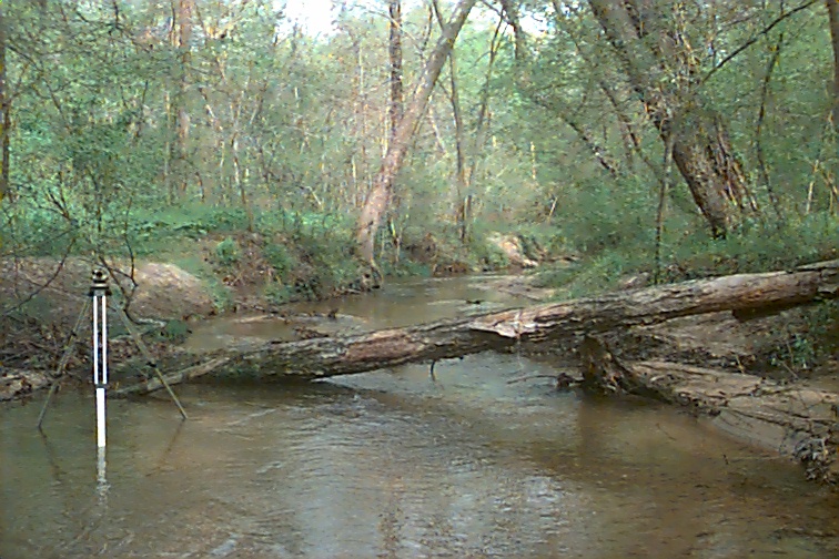 Field photo showing stream conditions at site PAXL-294-S-2000-01