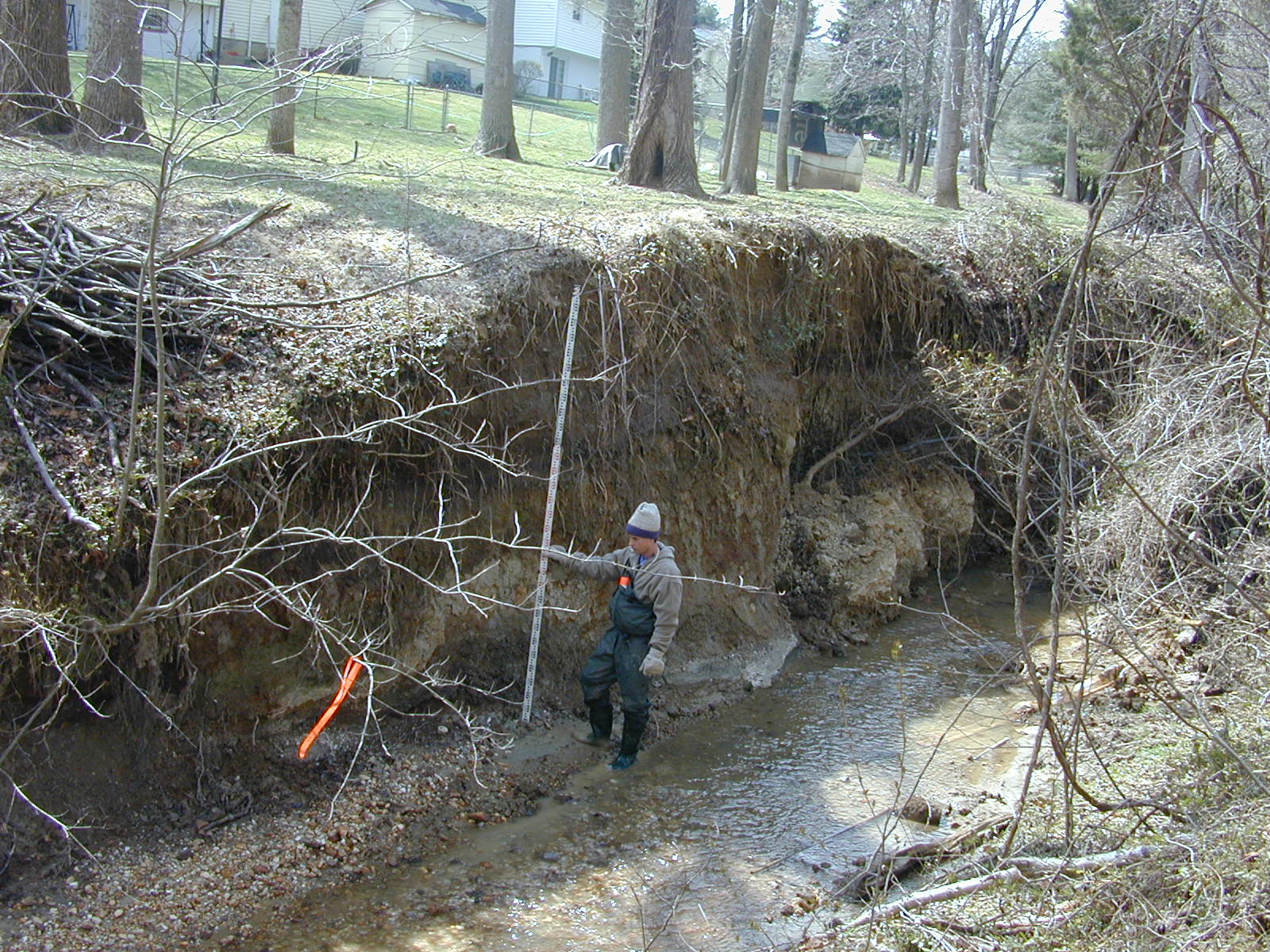 Field photo showing stream conditions at site PAXM-107-R-2001-144