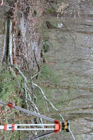 Field photo showing stream conditions at site PRFR-191-A-2012-52mDownstream