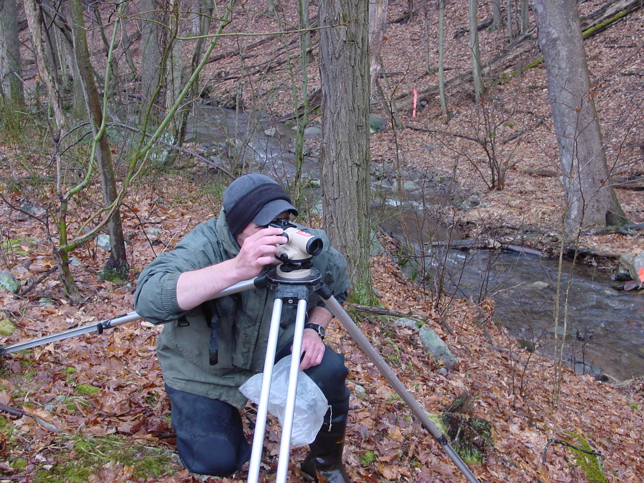 Field photo showing stream conditions at site PRLN-115-R-2003-1