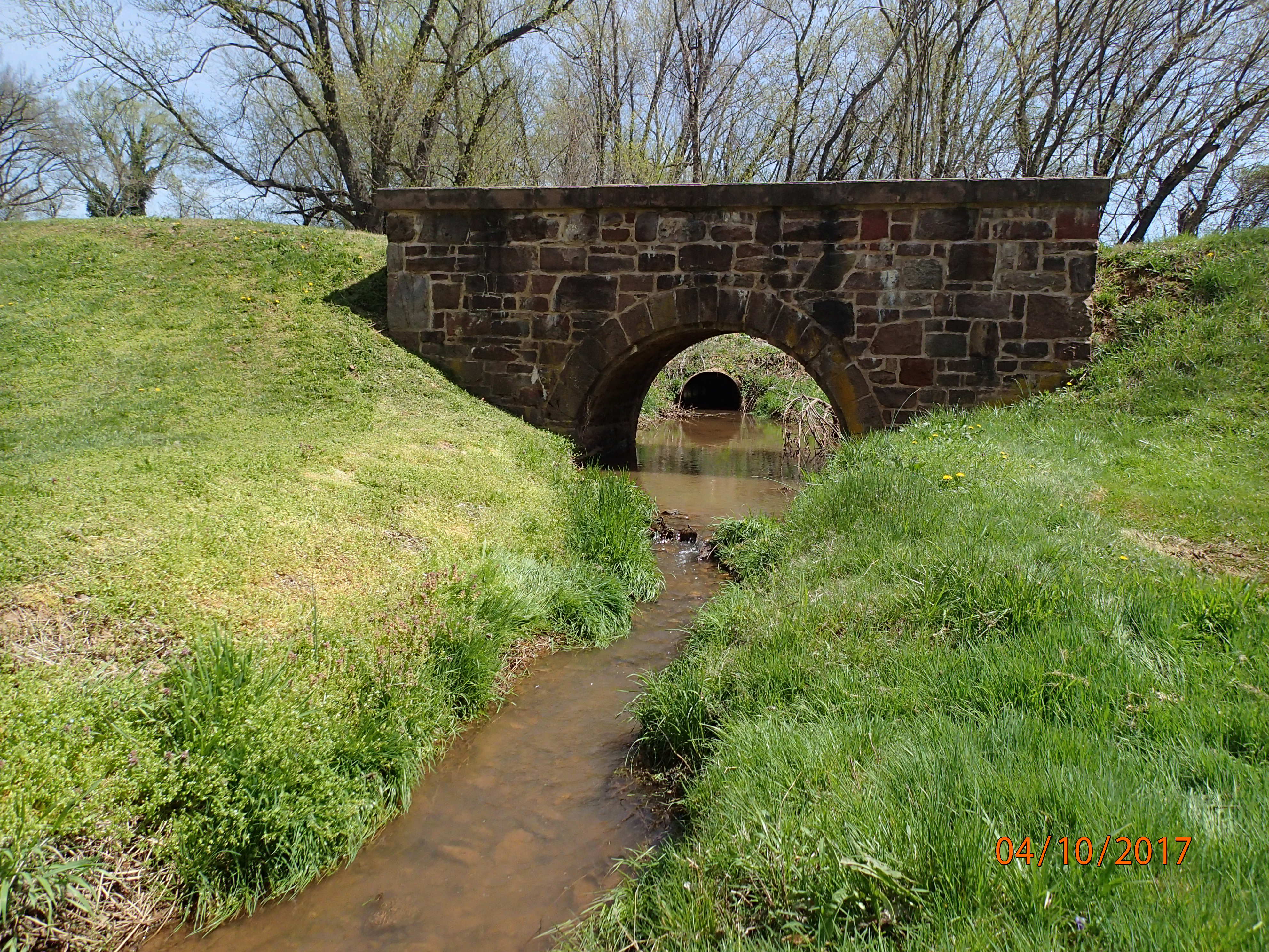 Field photo showing stream conditions at site PRMO-107-R-2017-UpstreamFrom50m