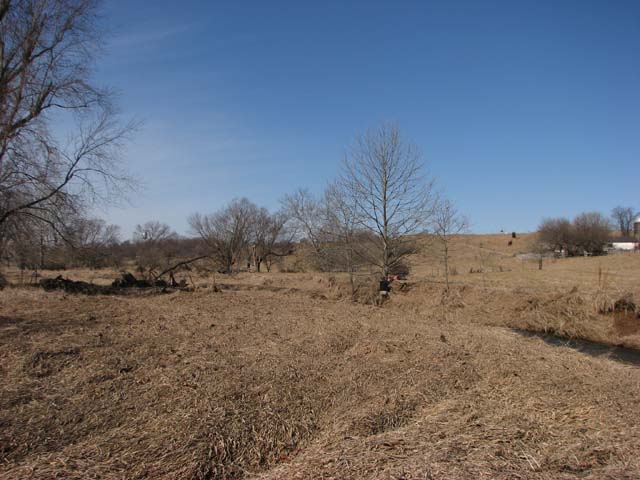 Field photo showing stream conditions at site SBPA-201-X-2013-2