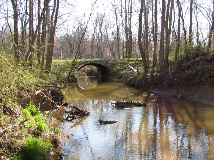 Field photo showing stream conditions at site STIL-202-R-2007-1