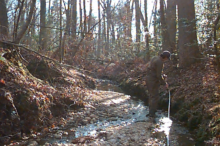 Field photo showing stream conditions at site STMA-112-R-2000-01