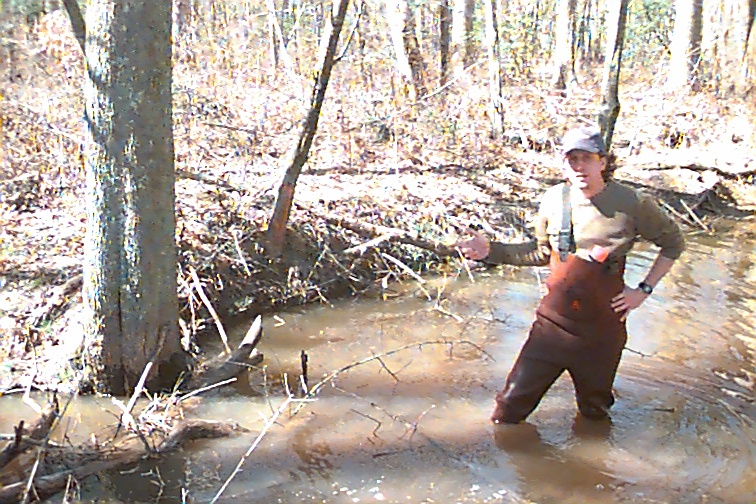 Field photo showing stream conditions at site STMA-202-R-2000-02