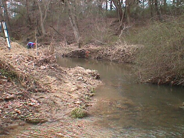 Field photo showing stream conditions at site SWAN-105-R-2000-9_10